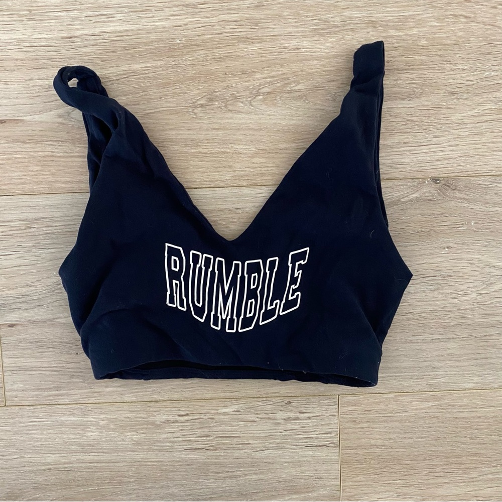 Navy Splits59 x Rumble Boxing Sports Bra